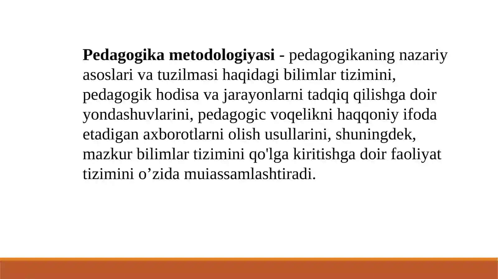 Boshlang‘ich ta’lim pedagogikasi fanining tadqiqot metodlari 3