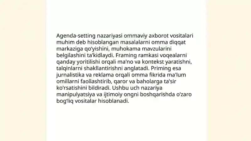 Media vositalarida axborotning ta'siri va manipulyatsiya 3