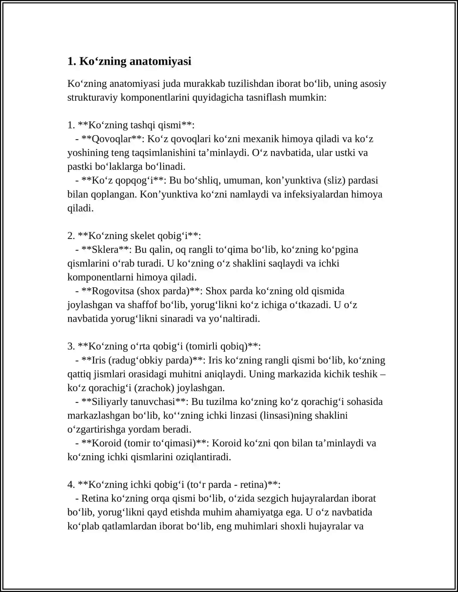 KO’LLAR VA UNING TURLARI 3