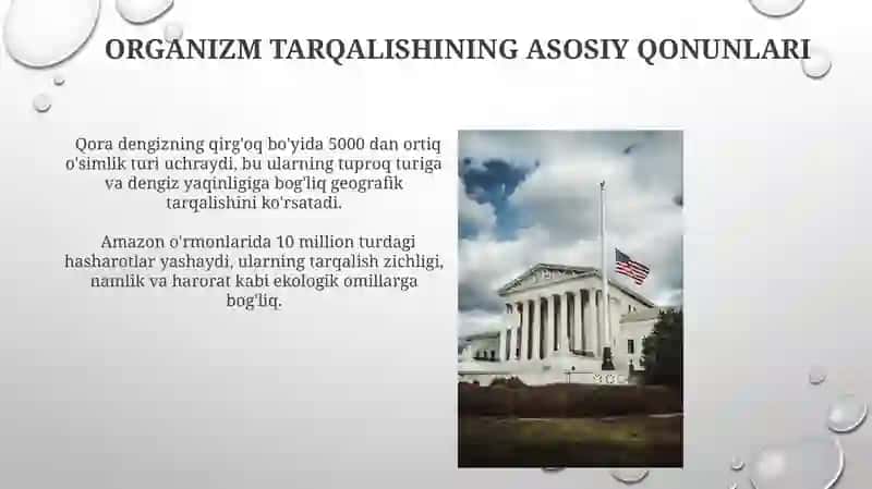 Organizmlarni tarqalish qonuniyatlari 3