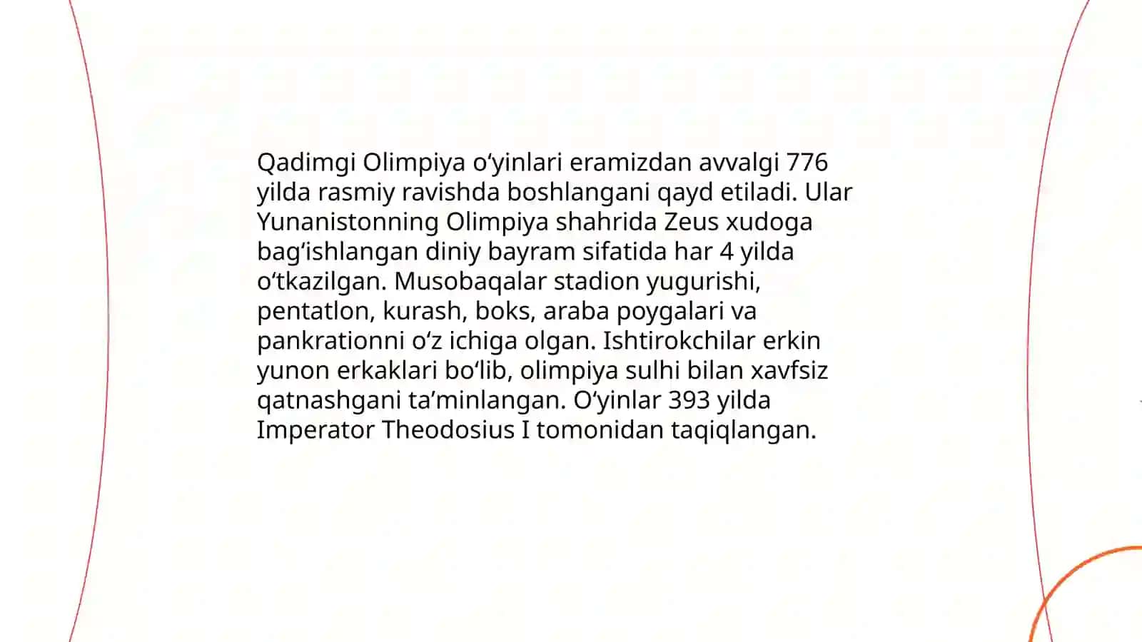 Qadimgi olimpiada oʻyinlari 3