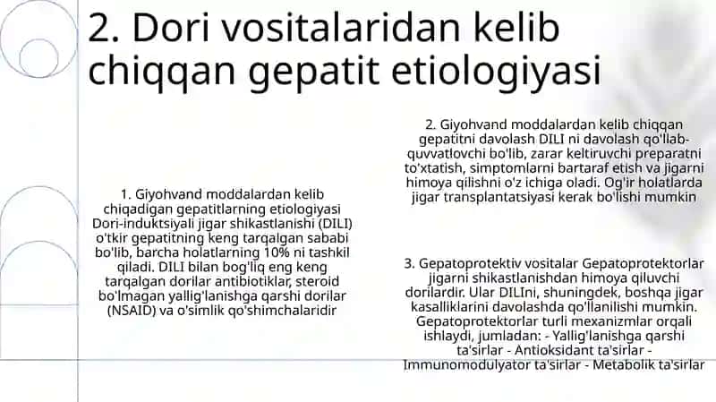 Gepatoprotektor Vositalar 3