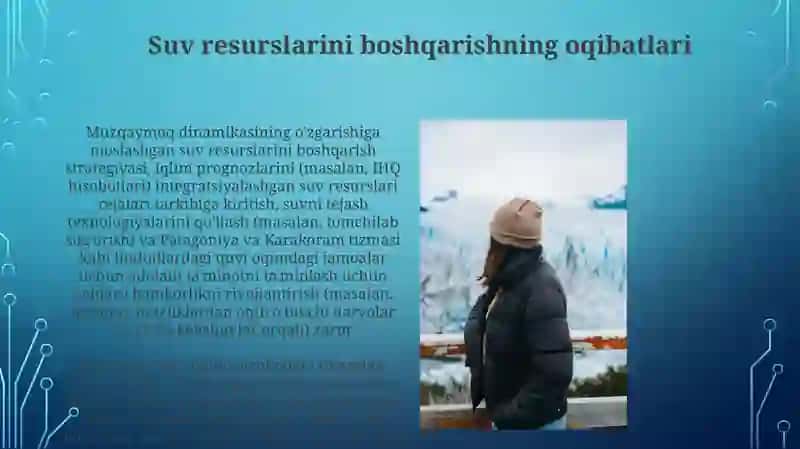 Muzliklarning gidrologik ahamiyati 3