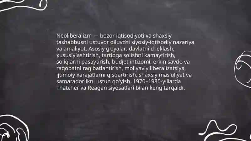 Neoliberalizm 3