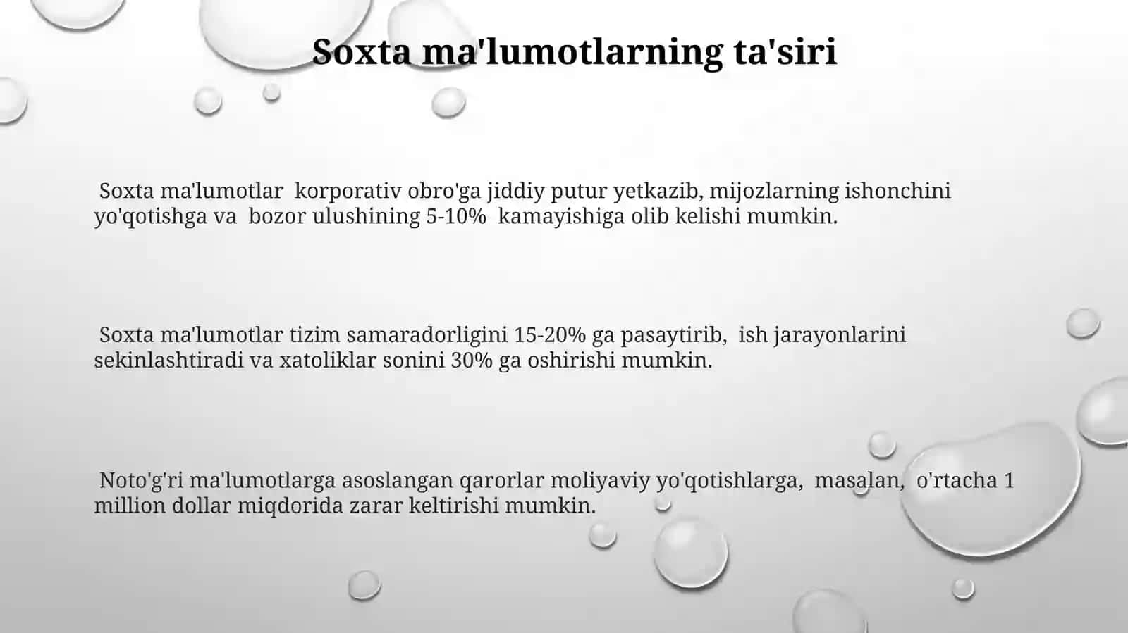Soxta Ma'lumotlarning Tarqalishi 3