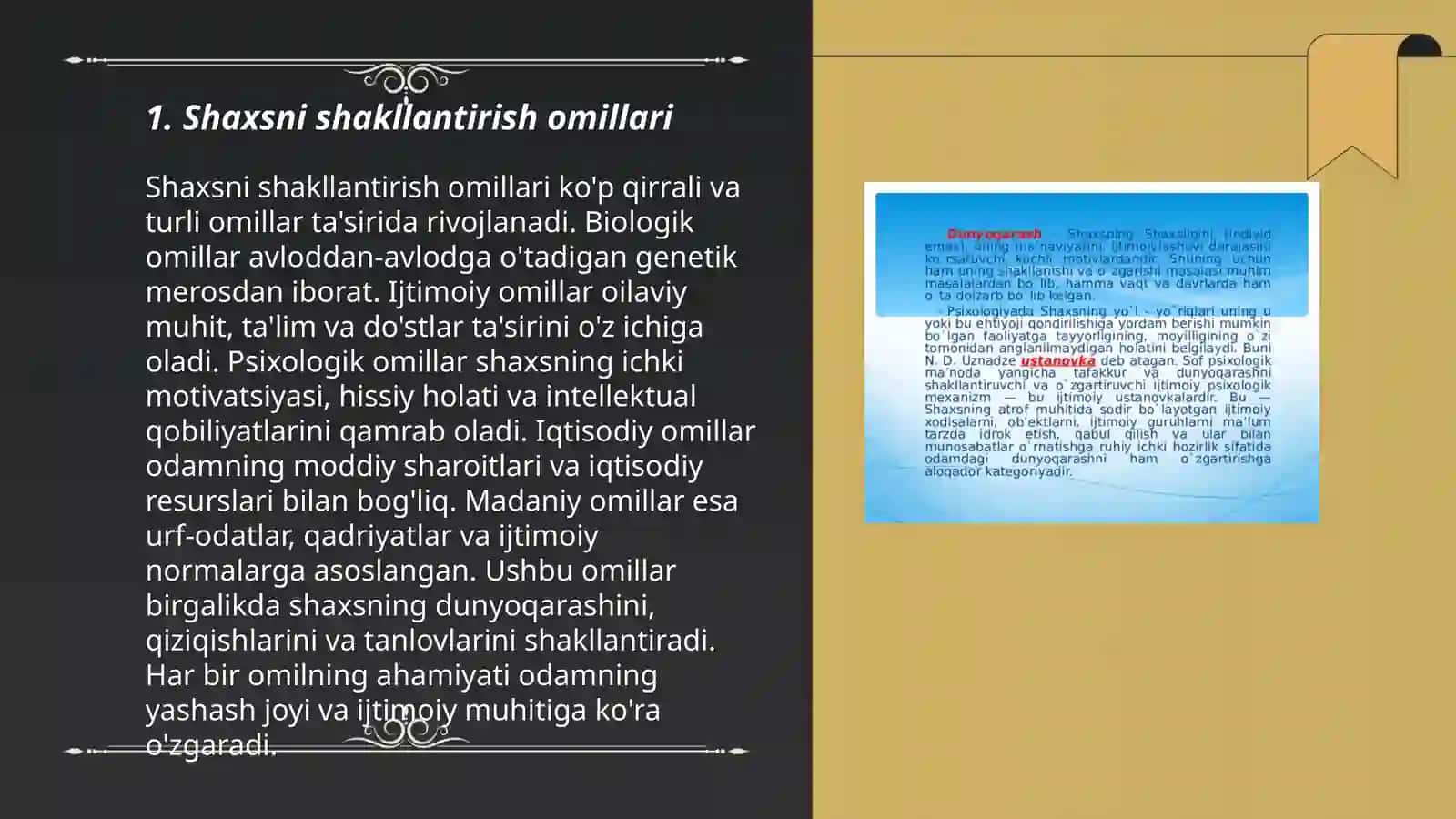 Shaxs psixalogiyasi 3