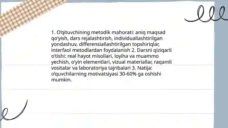 O‘quvchining matematikaga qiziqishini oshiruvchi omillar 3