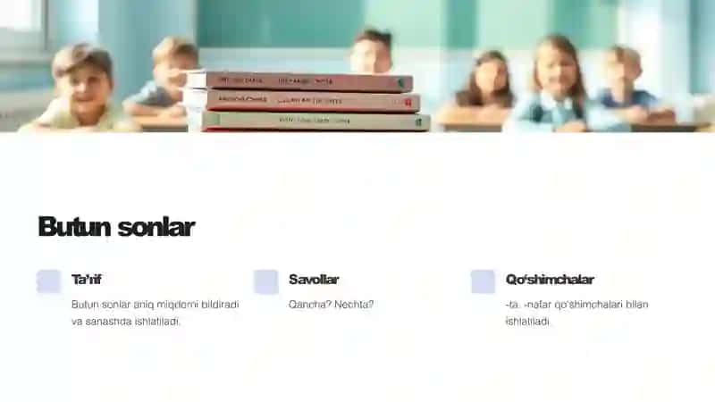 Sonlar so'z turkumi va grammatik kategoriyalari 3