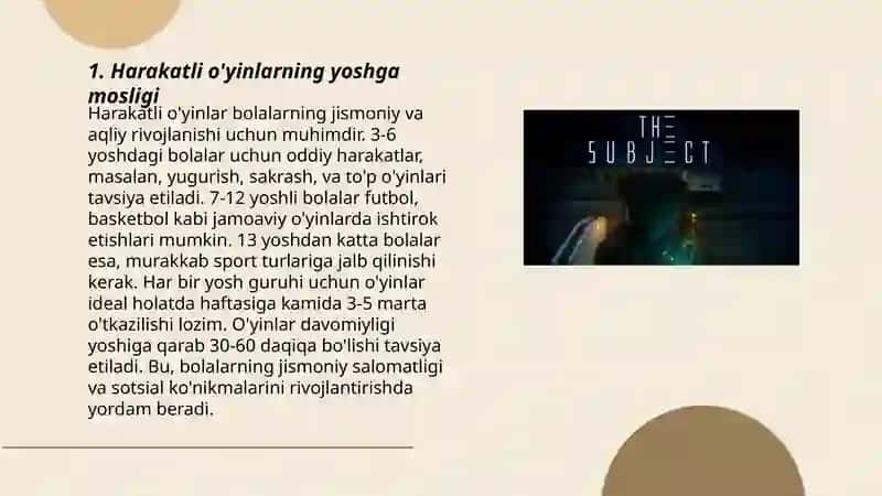 Harakatli òyinlarni yoshiga mos bolada tanlash va ótkazish 3