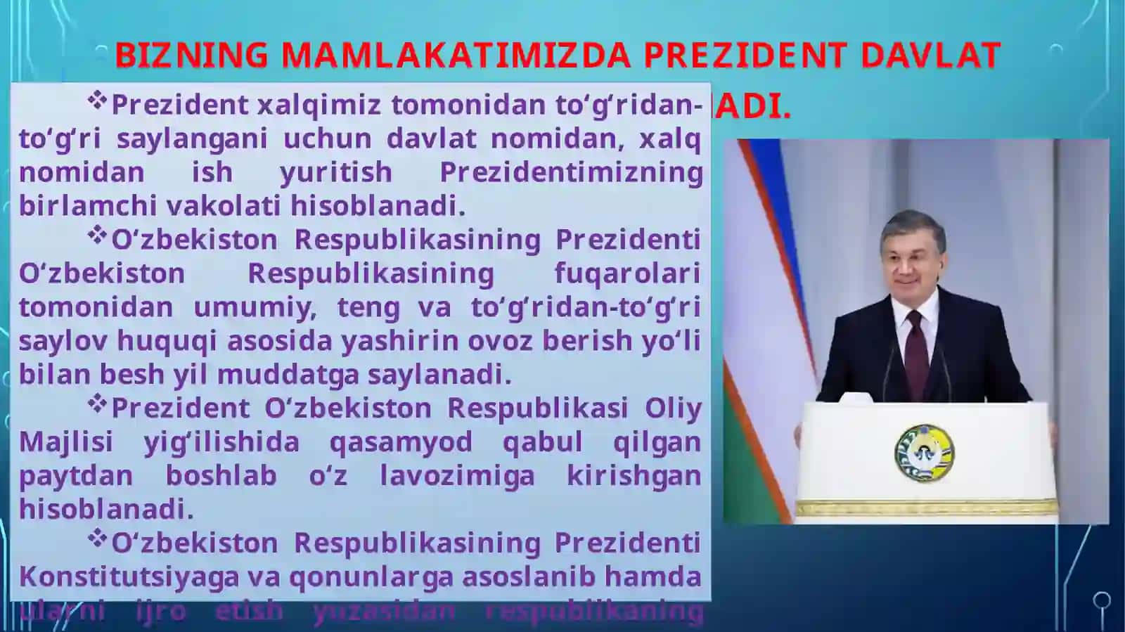 O'zbekiston Prezidenti Davlat boshlig'i 3