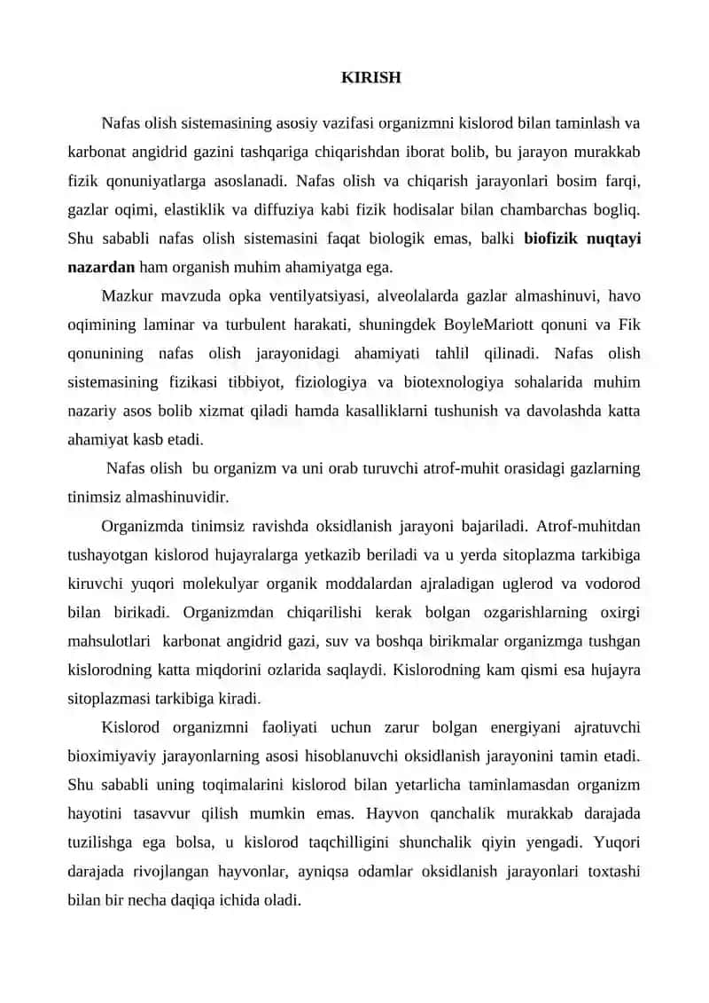 Nafas olish sistemasining fizikasi 3