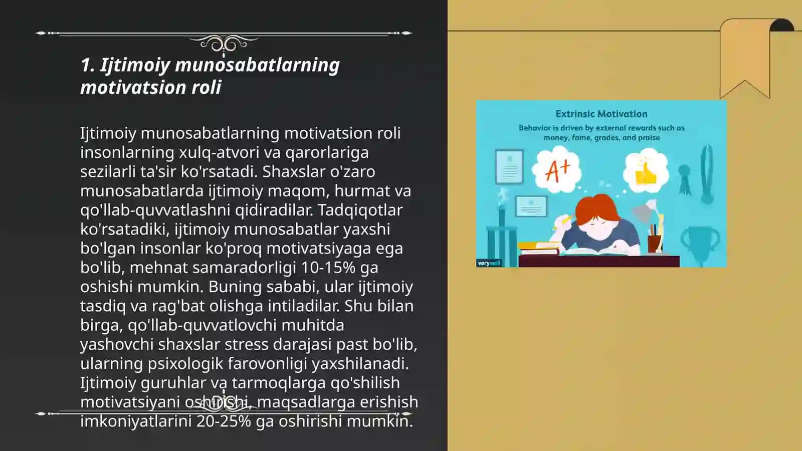 Ijtimoiy xulq motivlari va shaxs motivatsiyasi 3