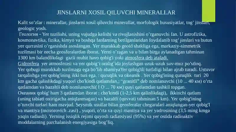 MUHANDISLIK GEOLOGIYASI VA GRUNTLAR MEXANIKASI 3