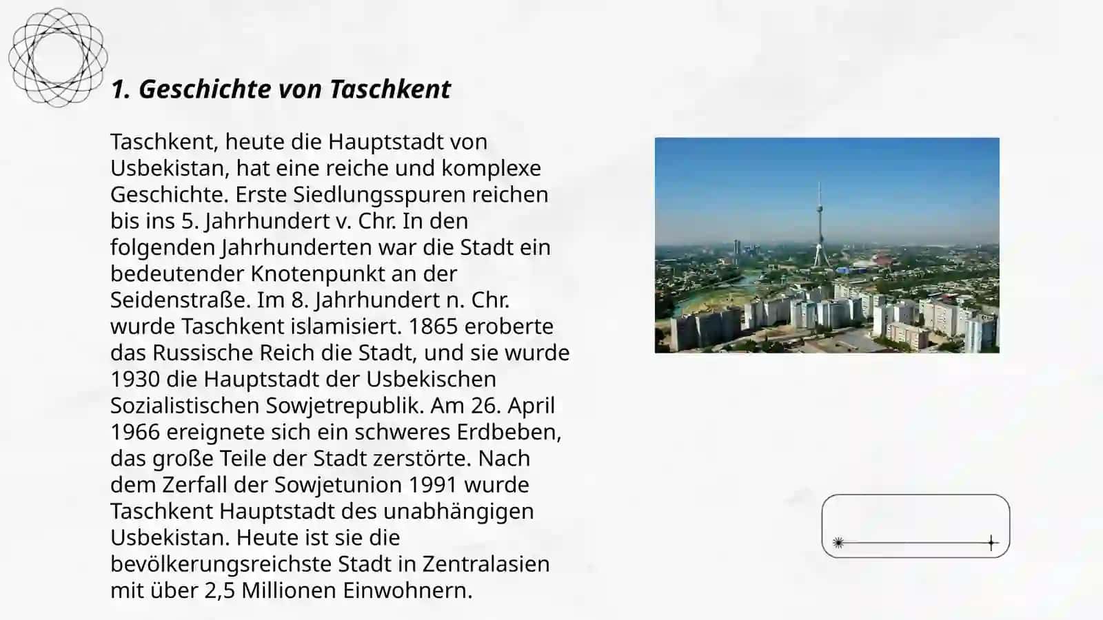 Geschichte von Taschkent 3