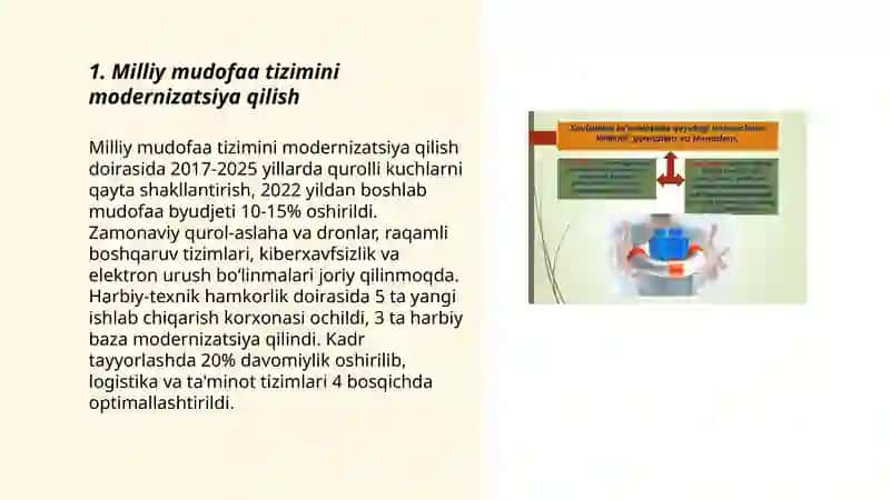 Milliy xavfsizlikni ta'minlash borasida amalga oshirilayotgan ishlar 3