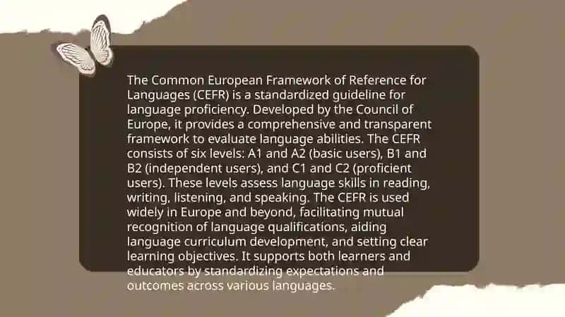 Overview of CEFR and communicative competence 3