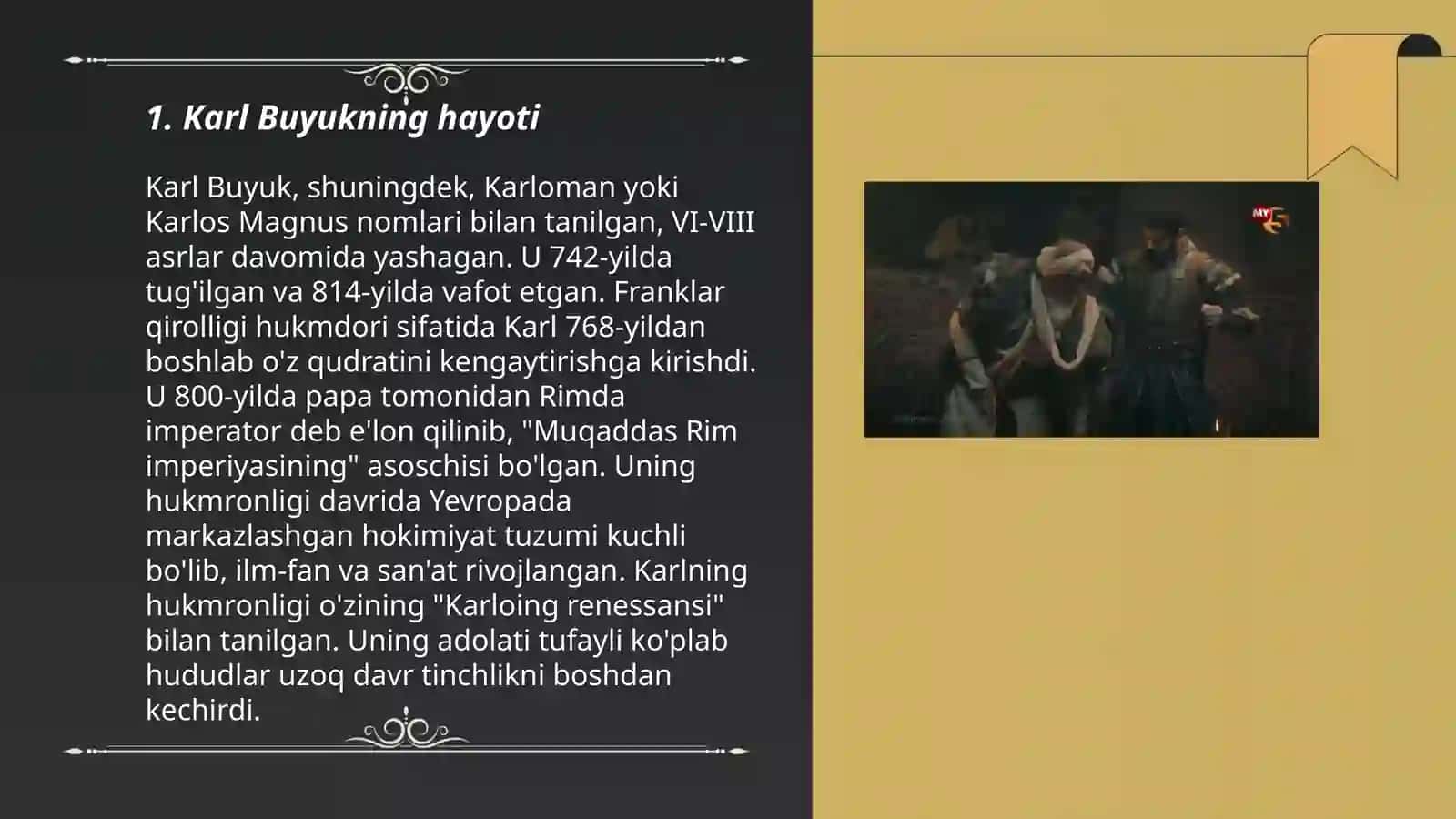 Karl Buyukning Hayoti 3
