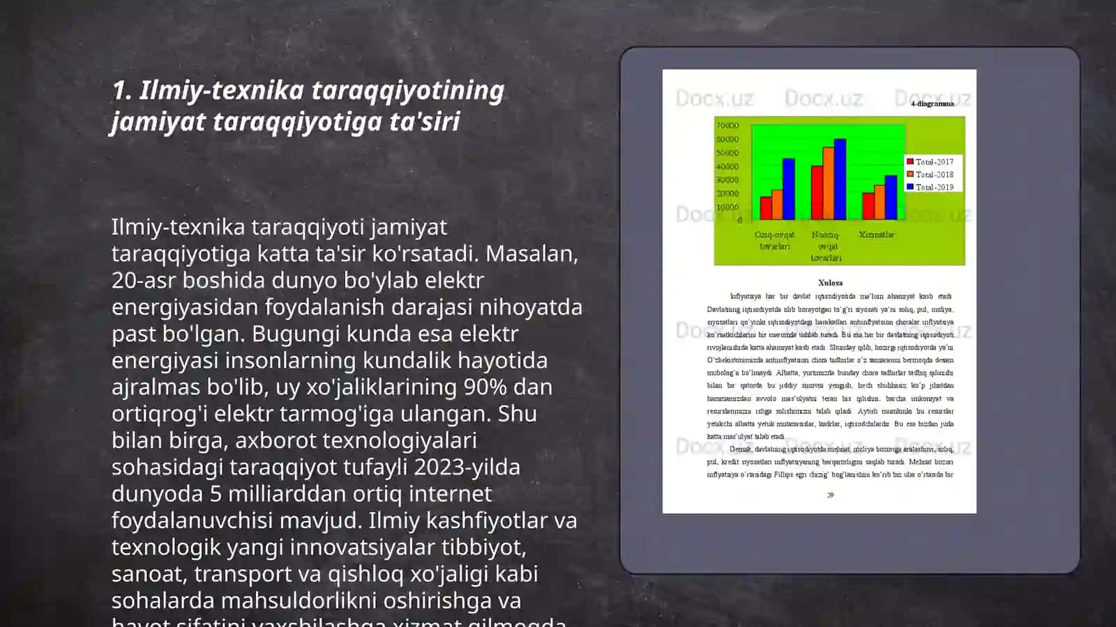 Ilmiy-texnika taraqqiyoti va uning sotsial oqibatlari 3