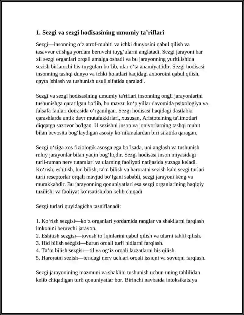 SEZGI TURLARI VA UNING QONUNIYATLARI 3