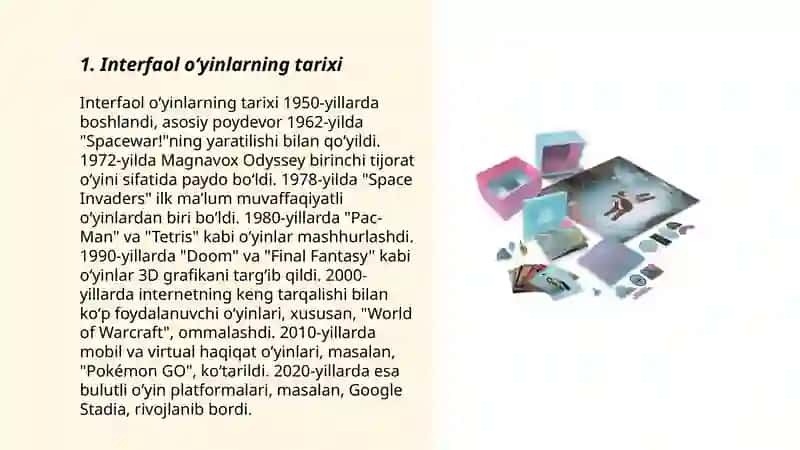 Interfaol oʻyinlar va uning mazmun va mohiyati 3