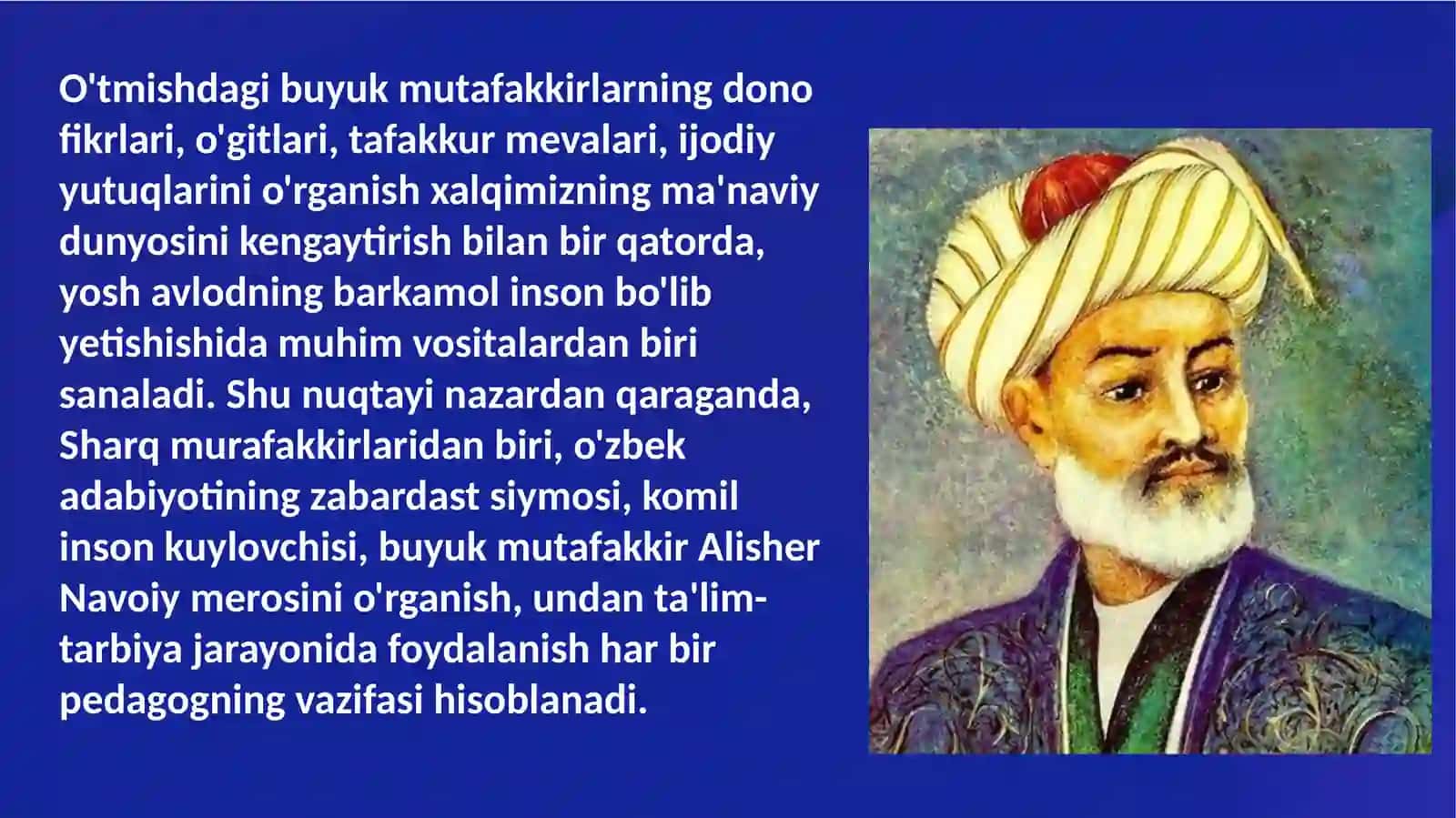 Alisher Navoiy merosini o'rganish 3