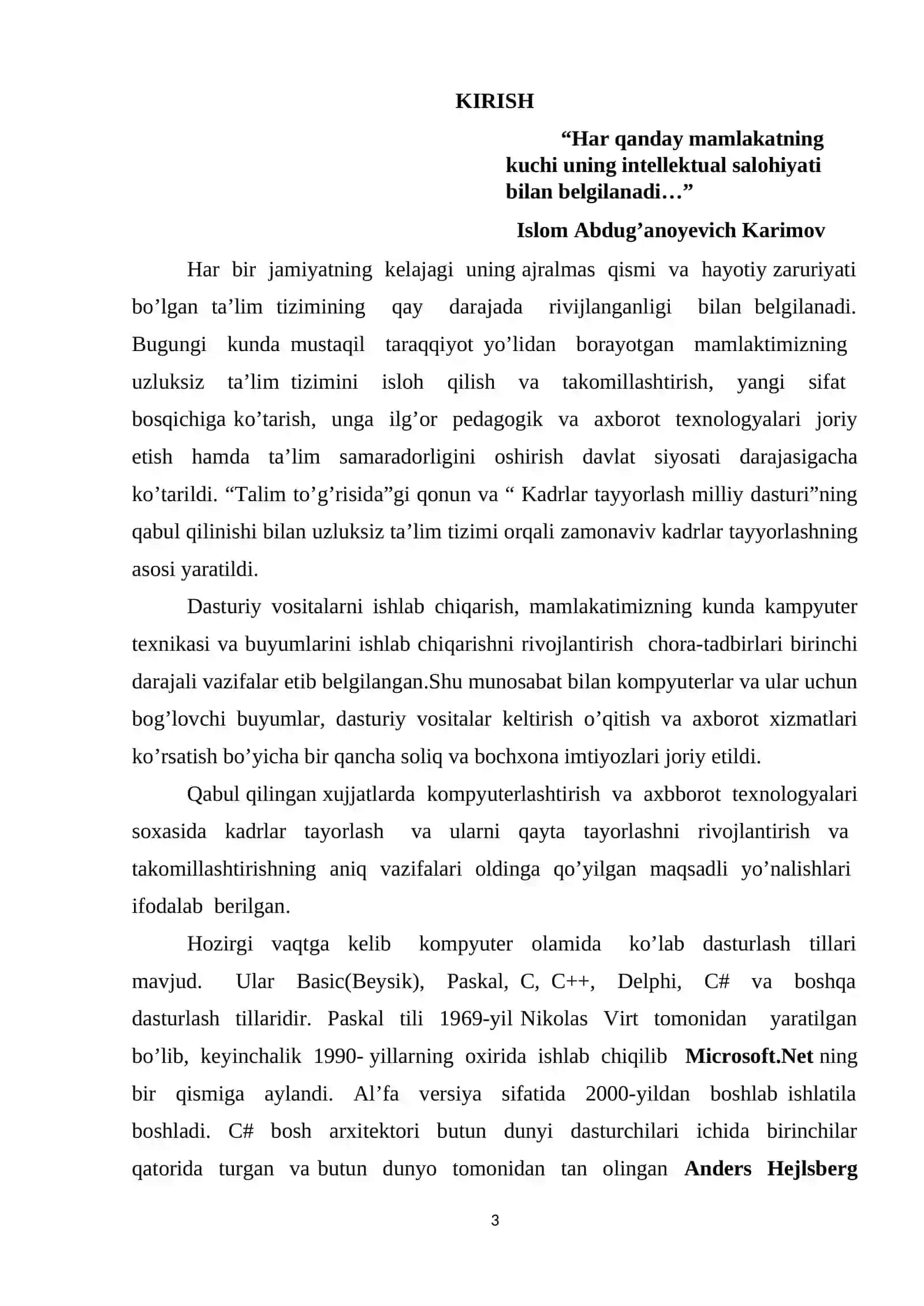 C# dasturi yordamida tir dasturini yaratish 3