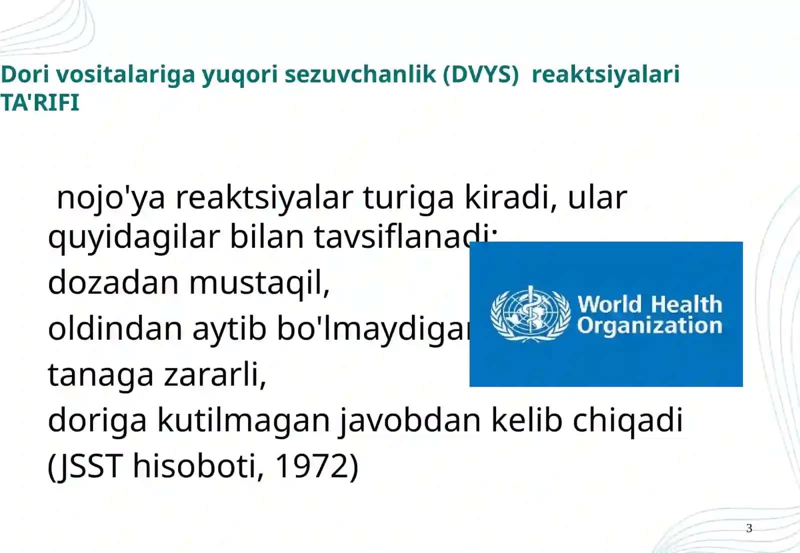 Dori vositalariga allergiya 3