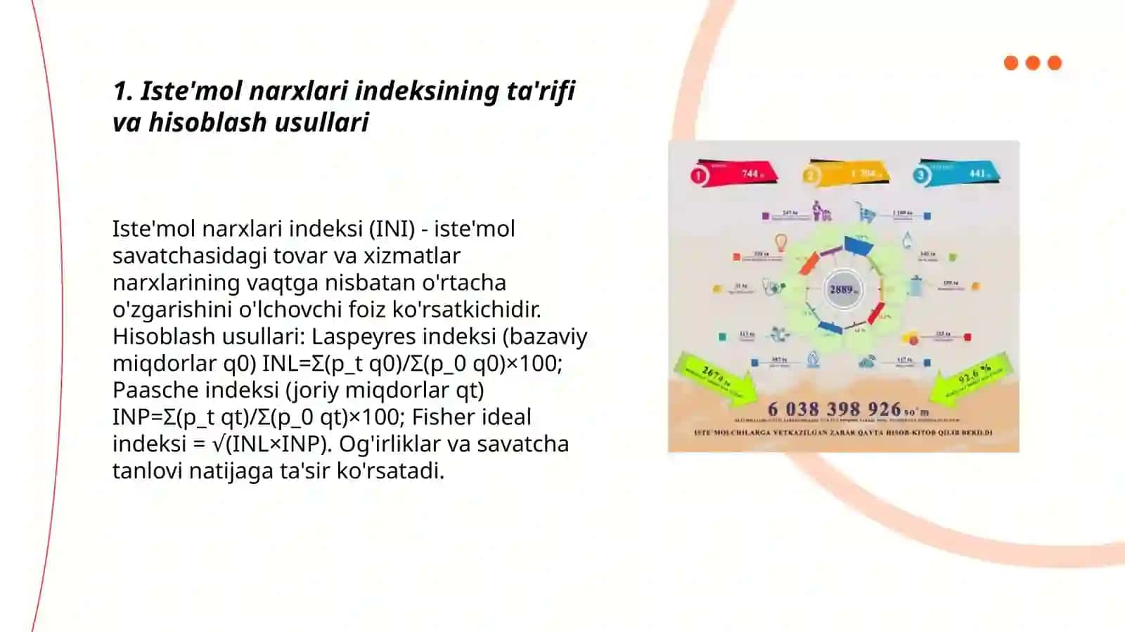 Iste'mol narxlari indeksi va turmush darajasi tahlili 3