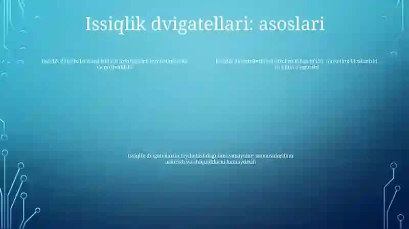 Issiqlik Dvigatellari Va Ekologiya 3