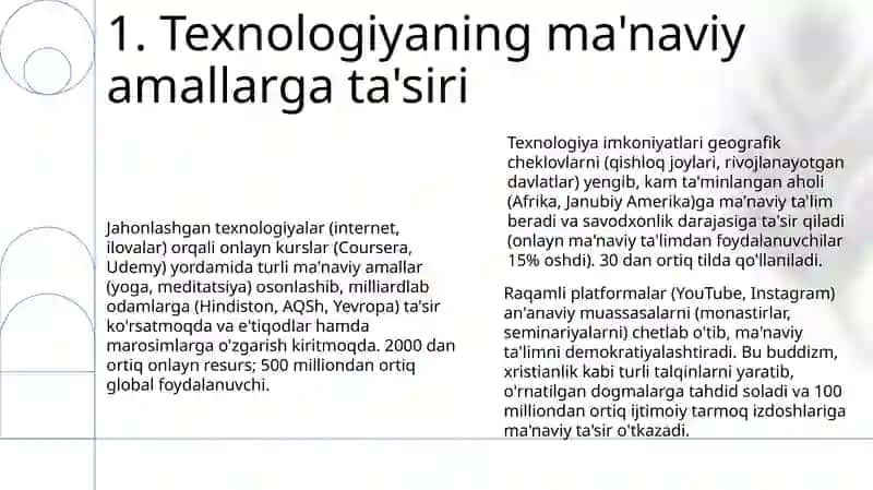 Globallashuv davri ma'naviy tarbiyasining o'ziga xosligi 3