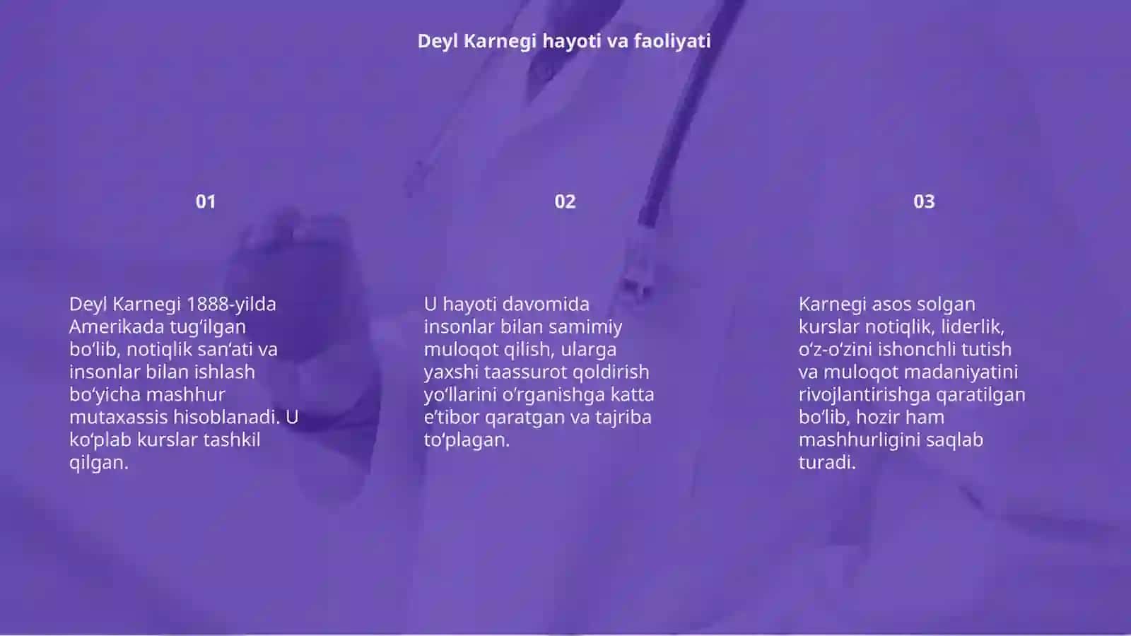 Deyl Karnegi va uning notiqlik san‘ati haqidagi qarashlari 3