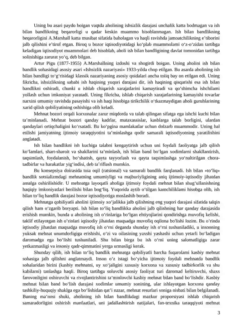 ISH BILAN BANDLIK: NAZARIYA VA AMALIYOT 3