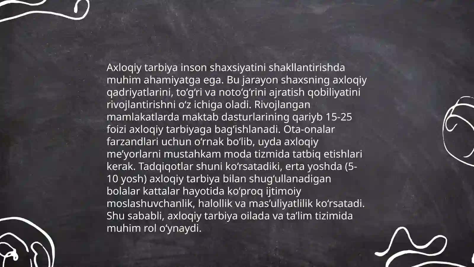 Boshlang'ich ta'lim pedagogikasida tarbiya turlaridan foydalanish imkoni 3