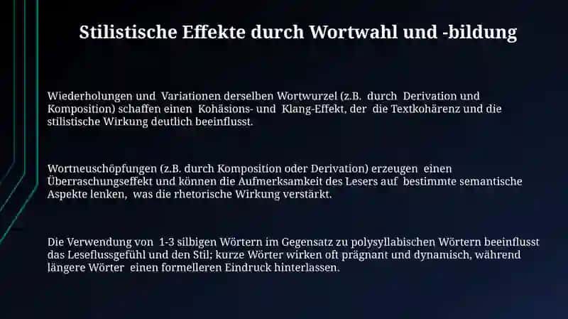 Wortbildung aus stilistischer Sicht 3