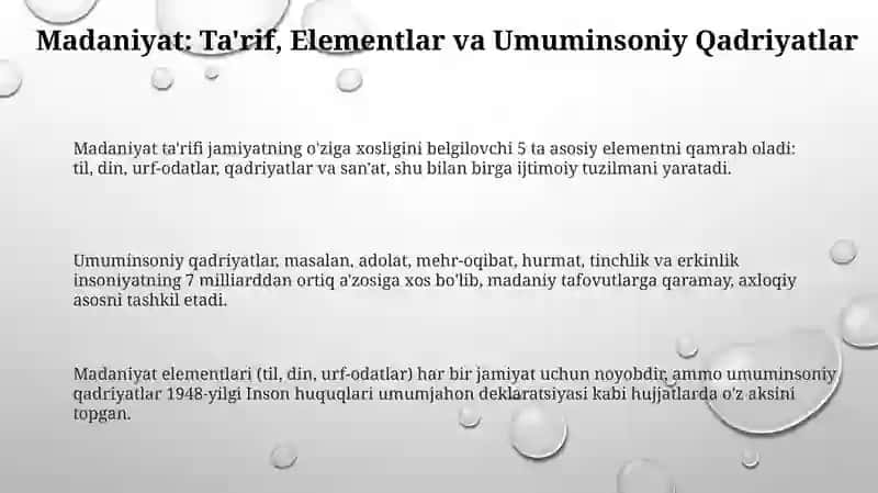Dunyoxalqlarimadaniyatidagiumumiylikvafarqlar 3