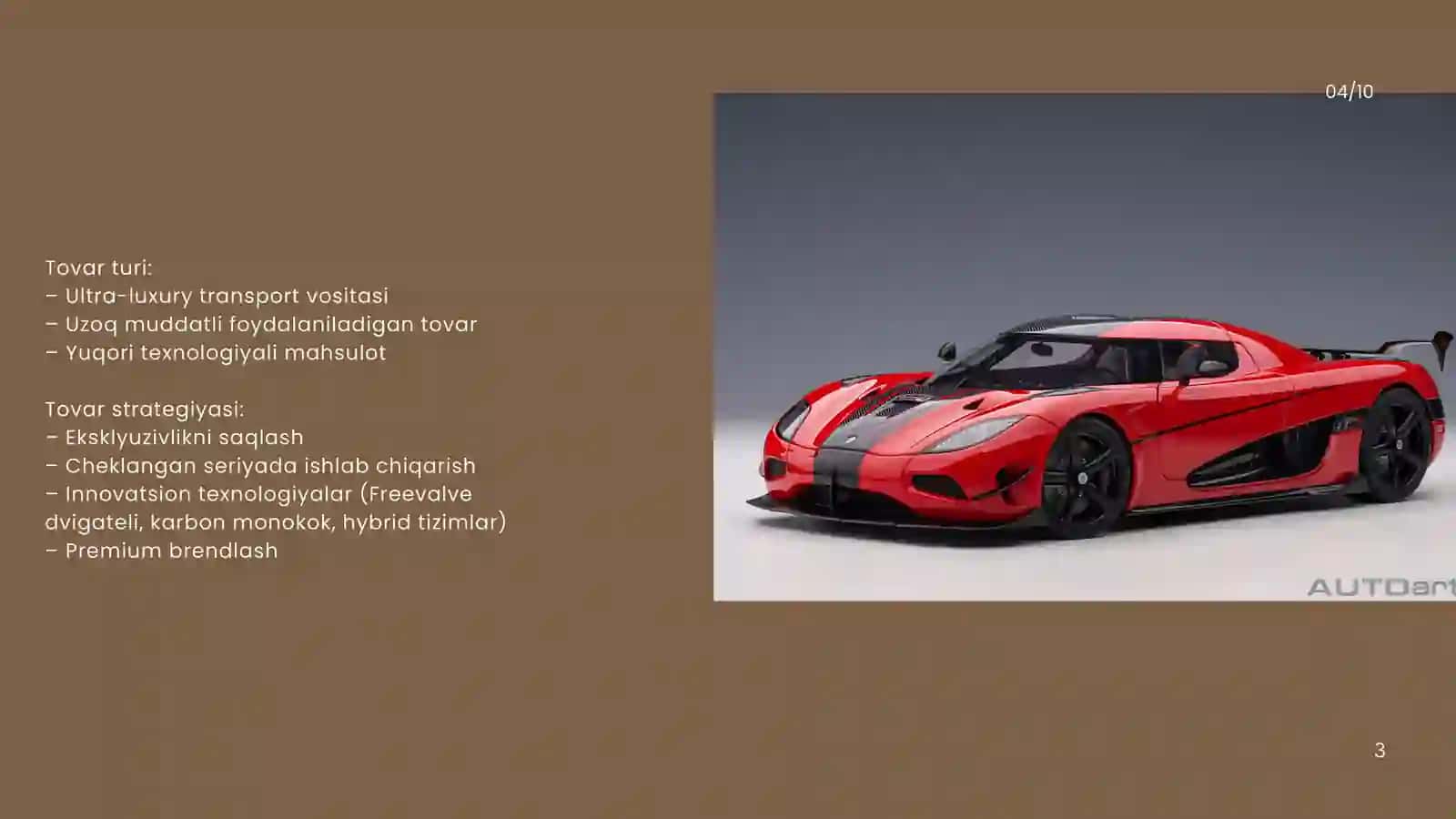 KOENIGSEGG 3