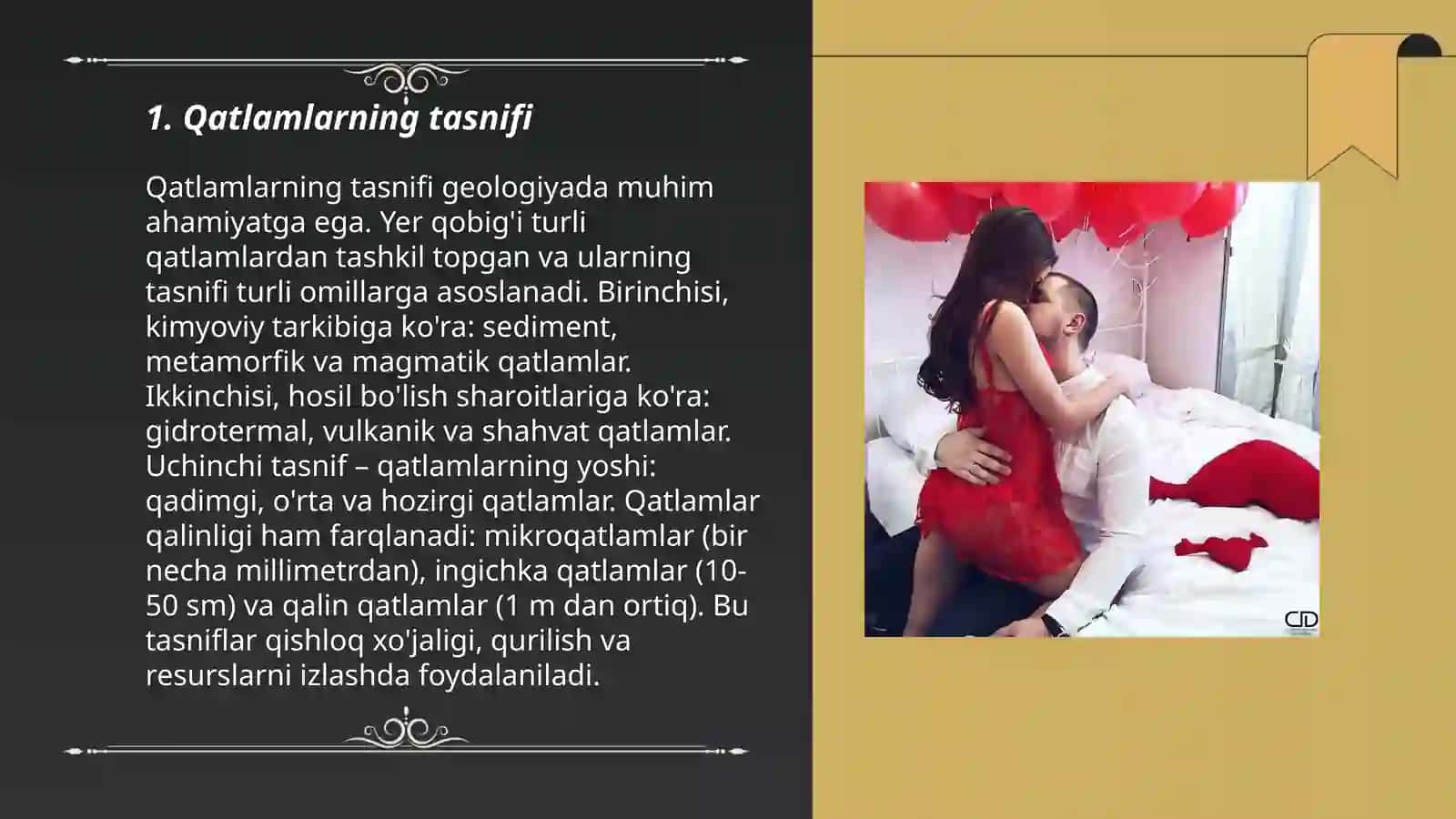 Qatlamlarning tasnifi 3