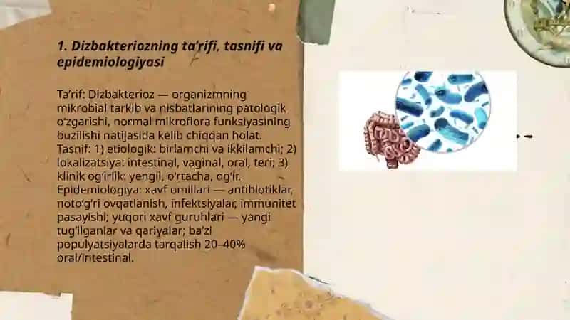 Dizbakterioz va dizbakteriozning zamonaviy bakteriologik diagnostikasi 3