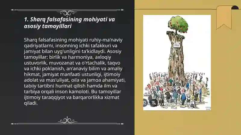 Sharq falsafasining mohiyati va ijtimoiy taraqqiyotidagi roli 3