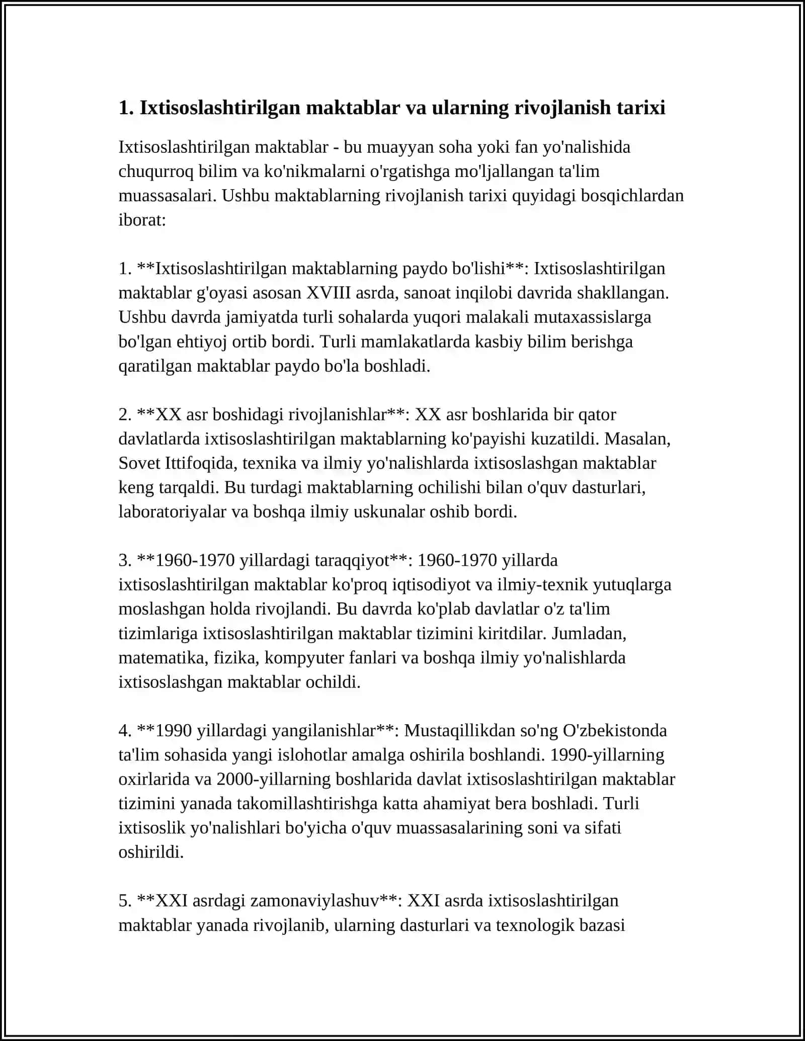 IXTISOSLASHTIRILGAN MAKTABLARDA TAʼLIM NAZARIYASI 3