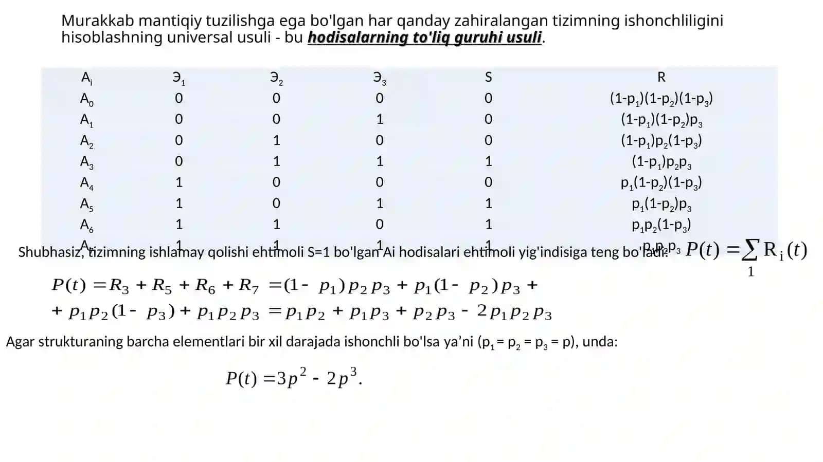 Nosozliklar sinflanishi 3