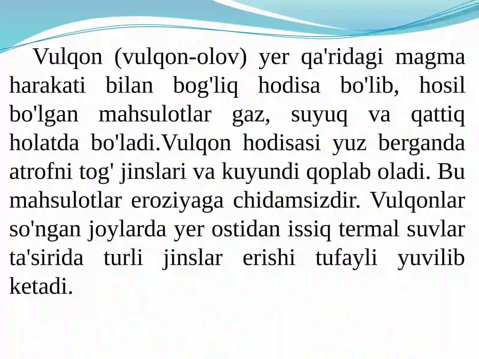Tuproqning yemirilishiga va unumdorligiga salbiy ta'sir etuvchi tabiiy jarayonlar 3