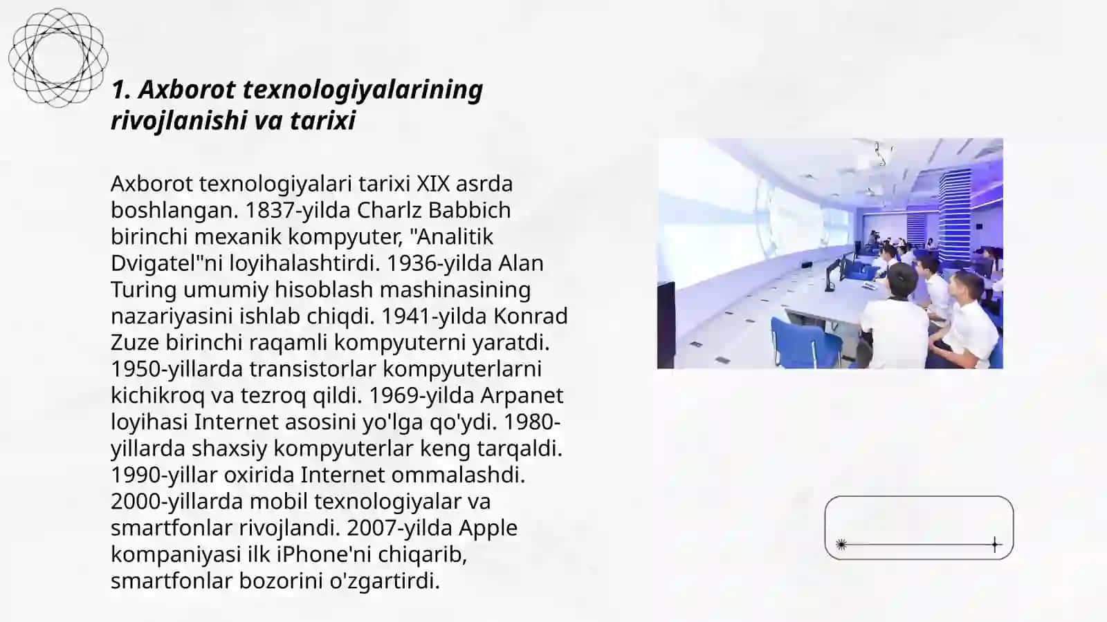 Axborot kommunikatsiya texnologiyalarini oʻrni va ahamiyati 3