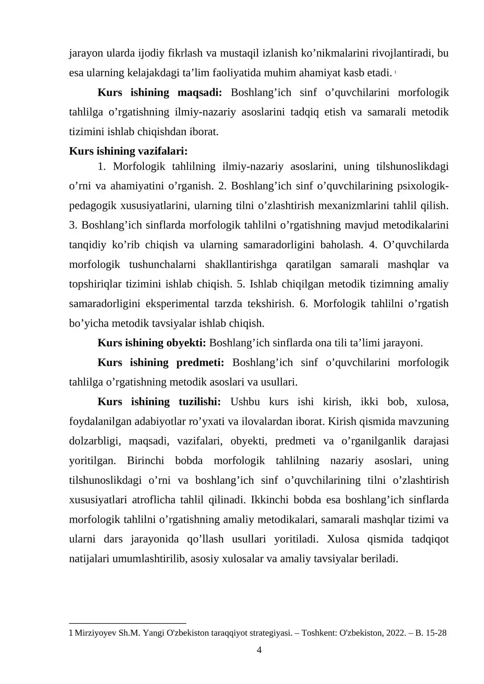 Boshlang’ich sinf o’quvchilarini morfologik tahlilga o’rgatish 3