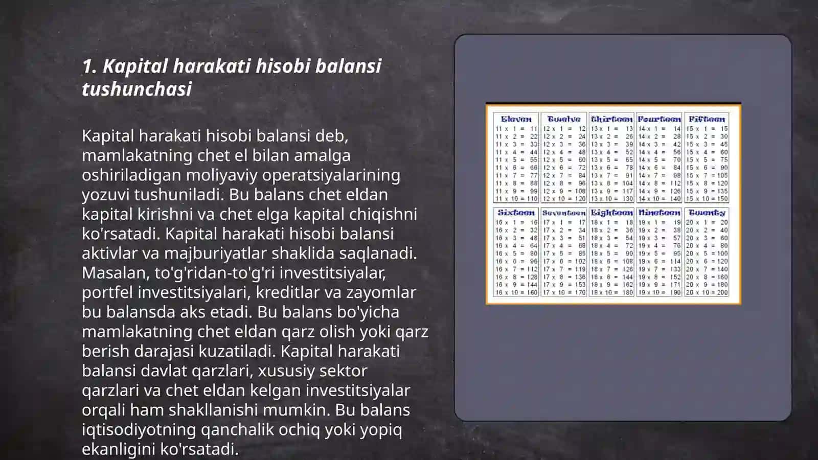 O’zbekistonda kapital harakati hisobi balansi tahlili 3