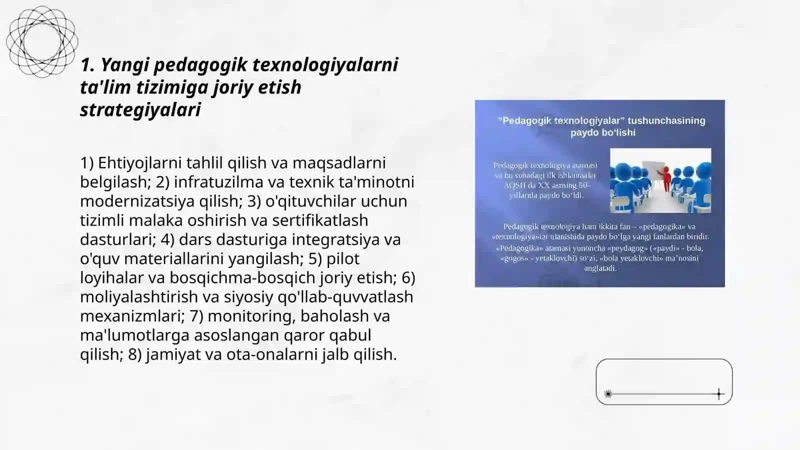 Yangi pedogogik texnologiyalar yuborish 3