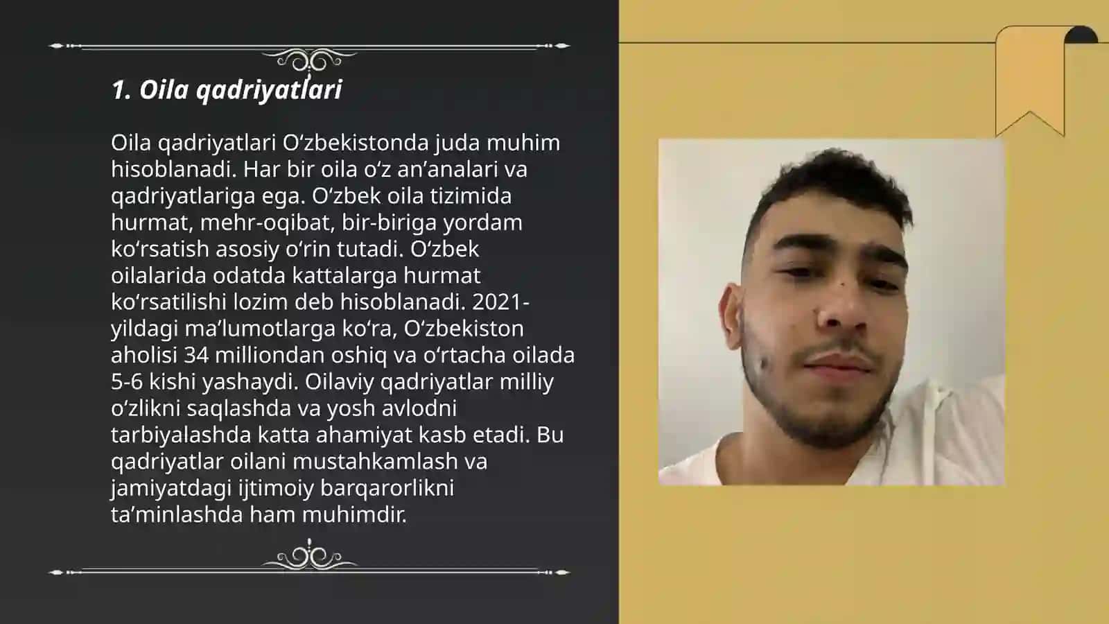 "Baxtiyor oila" asarida islom qadriyatlarining talqini 3