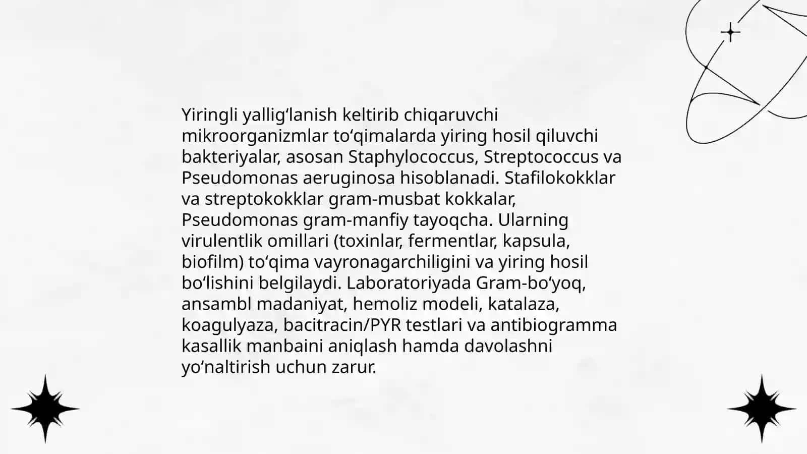 Yiringli yalligʻlanish kasalliklari laboratoriya tashxisi 3