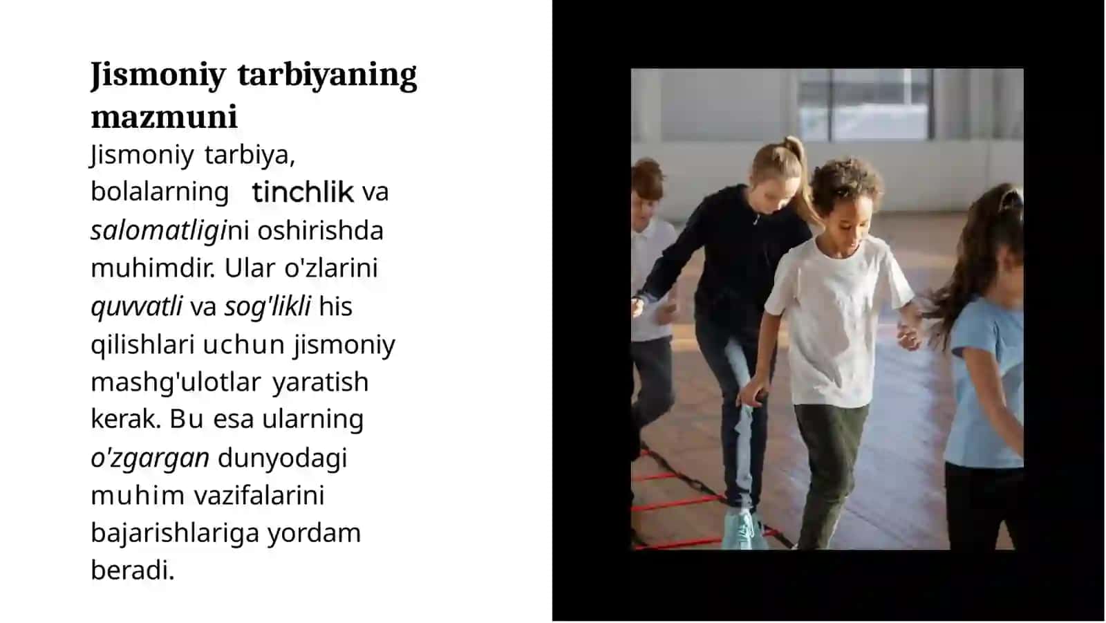Bolalar jismoniy tarbiya fanining umumiy masalalari 3