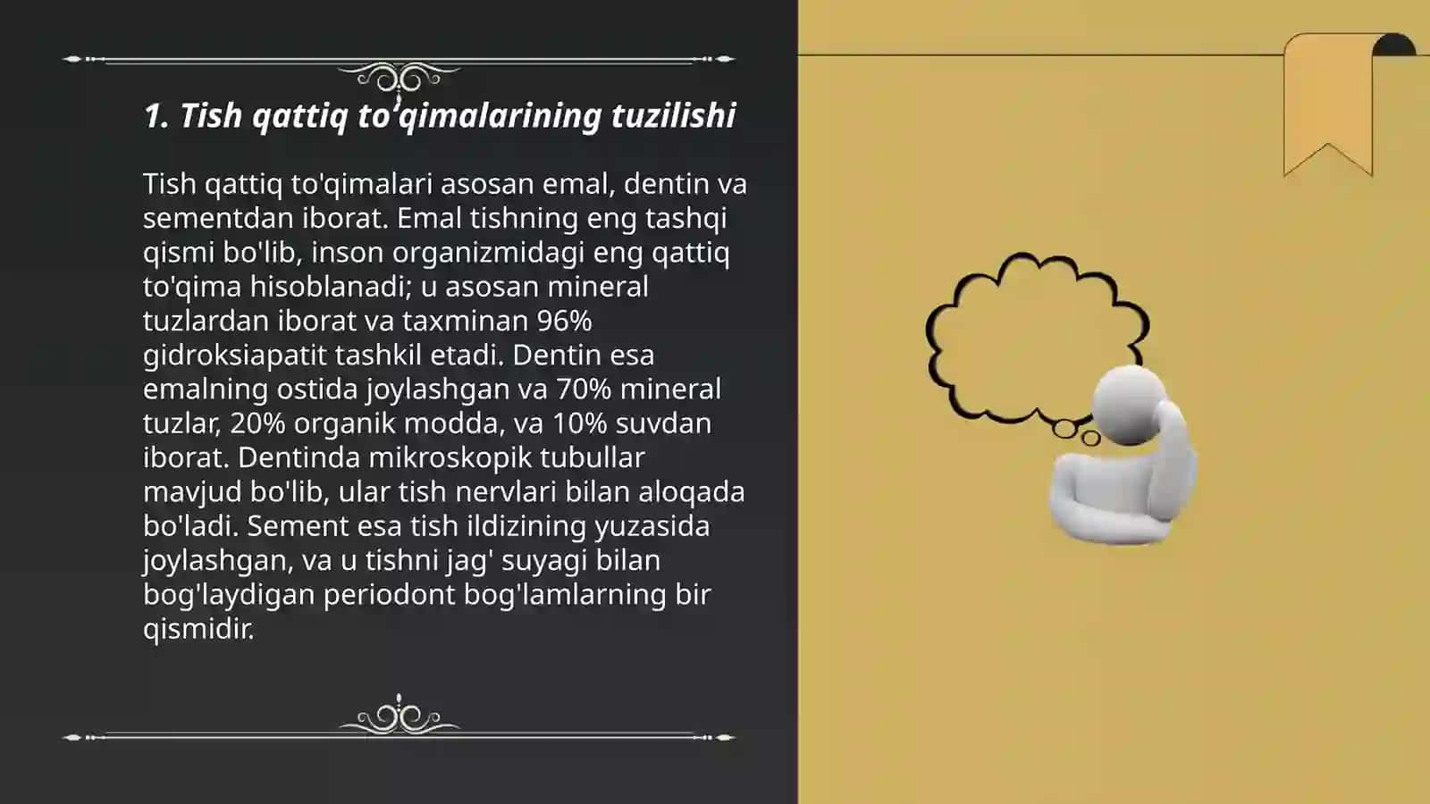 Tish qattiq toʻqimalari charxlash bosqichlari va tamoyillari 3